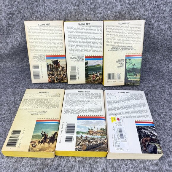 ✅Wagons West Series Dana Fuller Ross Idaho Wisconsin Texas Oregon Washington Uta - Picture 3 of 5